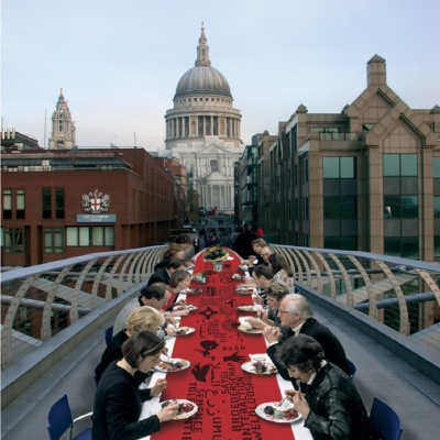 Studio Orta - 70 x 7 The Meal Act L, Tate Modern, City London (work in progress)