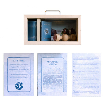 Studio Orta - Antarctica World Passport Delivery Kit