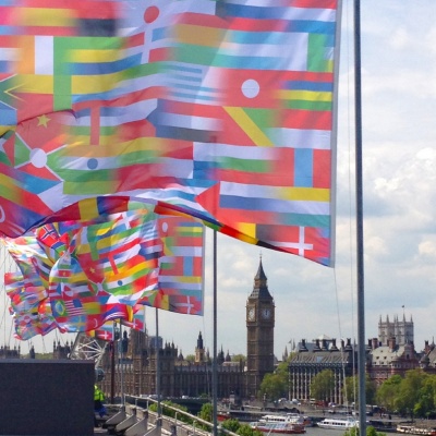 Studio Orta - Antarctica Flag - Southbank Centre London